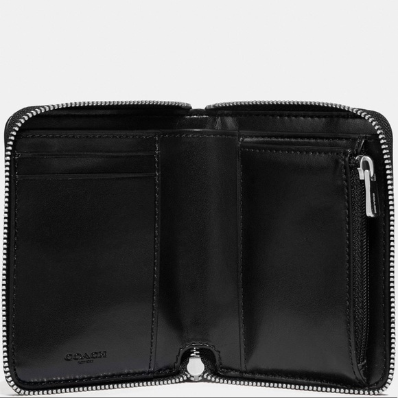 Coach Zip Around Wallet Fairy Tale Floral Print - Picture 2 of 6